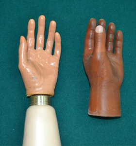 Through Wrist Hand